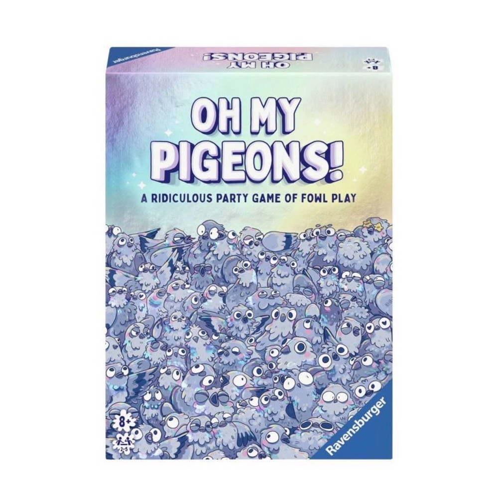 Ravensburger Oh My Pigeons Game - Blue and White